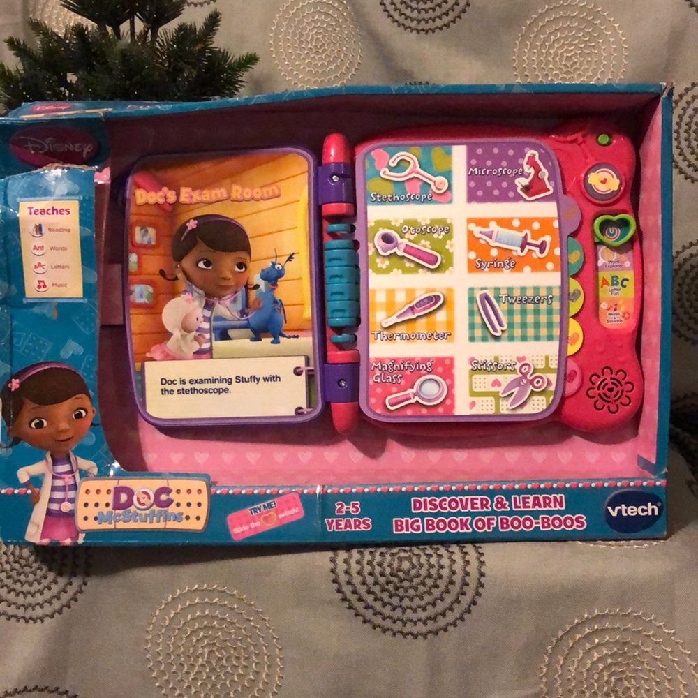 B2G1 Vtech Doc Mcstuffins Discover & learn book